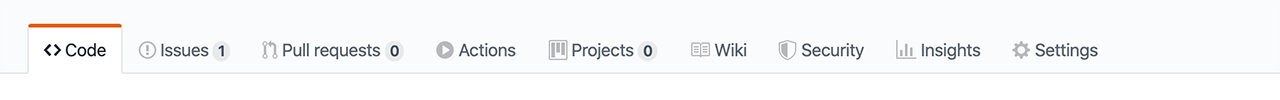 GitHub Top Bar